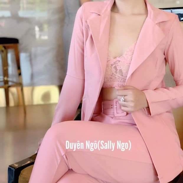 sét áo khoác vest kèm bra quần tây
