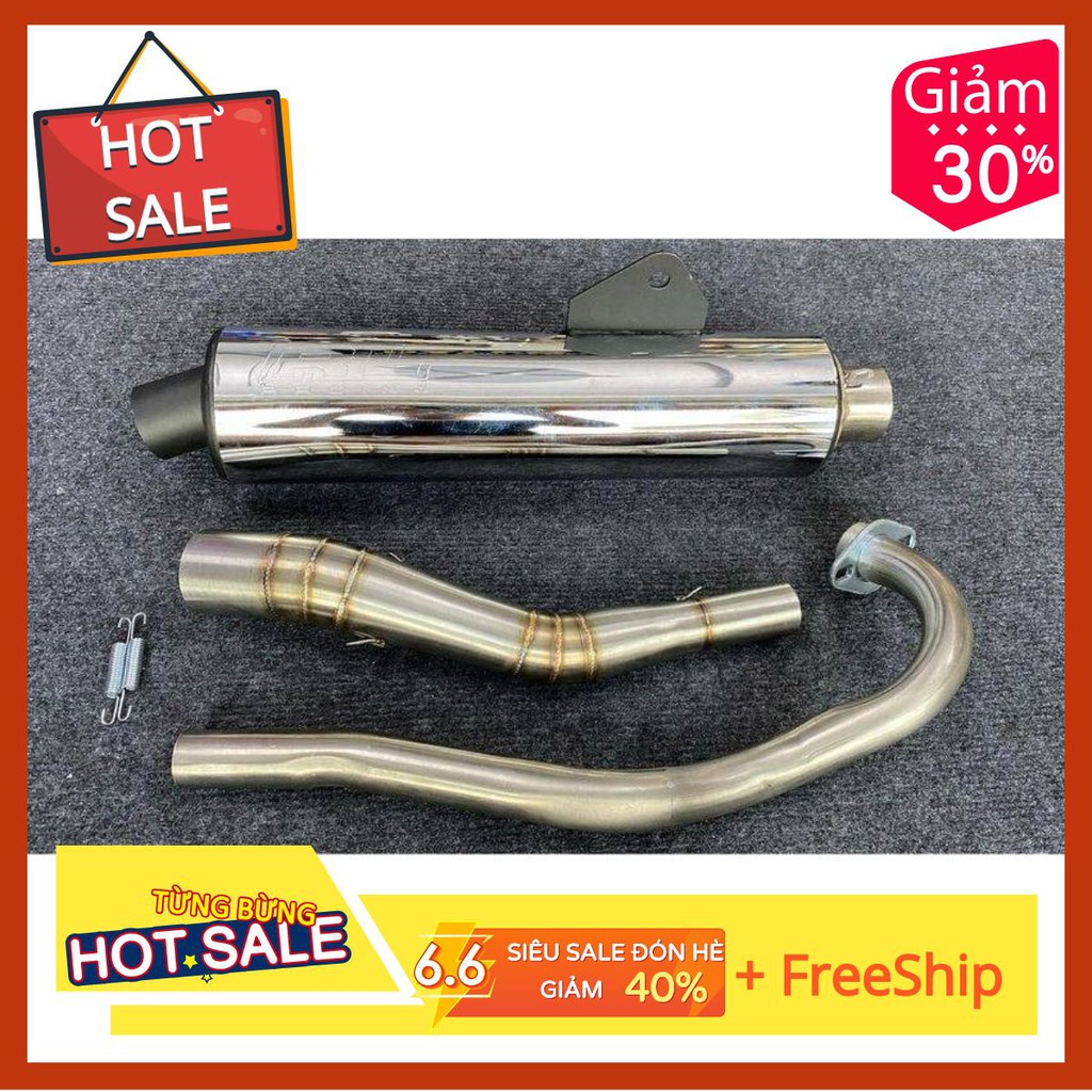 [HCM][XÃ KHO][ FREESHIP20K ] Pô CBR 38 RL hàng xịn xò  Pô CBR RL 1.1 Kèm cổ 2 khúc inox 304 xịn dành cho các dòng xe máy