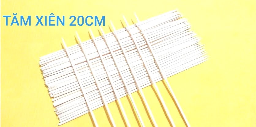 Xiên que tre dài 20cm [ 500g ]