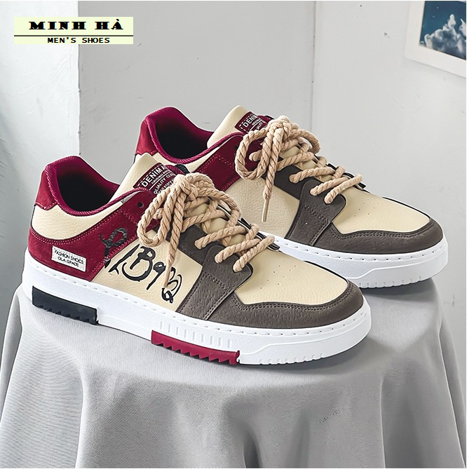 Giày thể thao nam sneaker box AVISHOP - 022, giày nam phong cách trẻ trung ( nhiều màu)