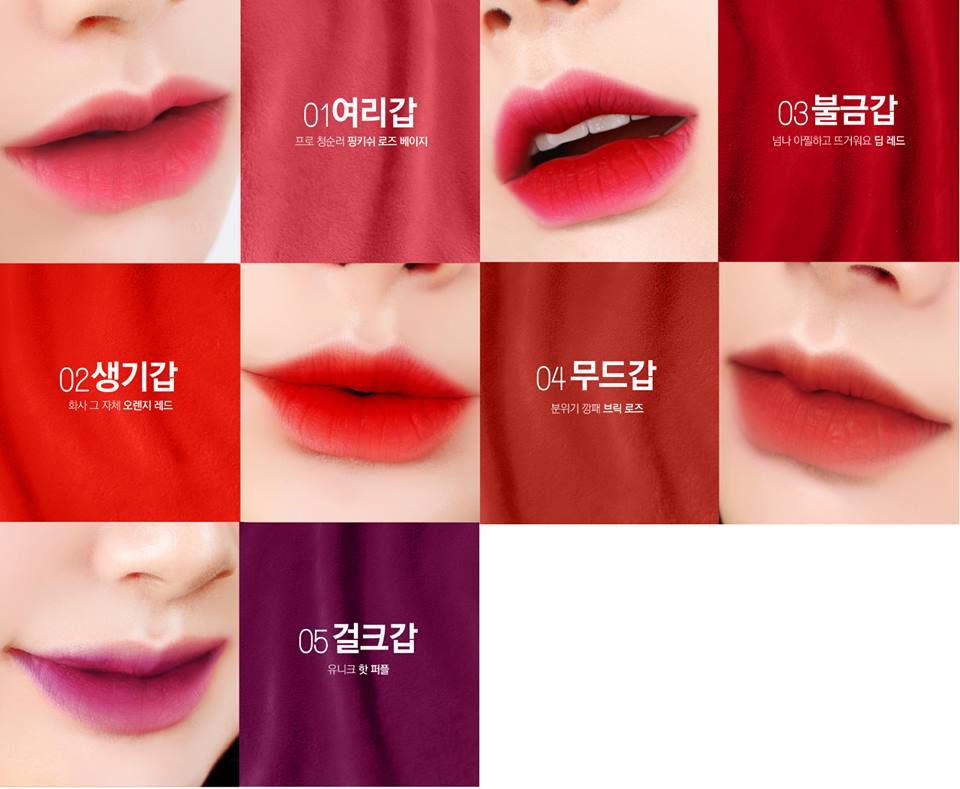 Son Kem Lì Bbia Last Velvet Lip Tint Version 1