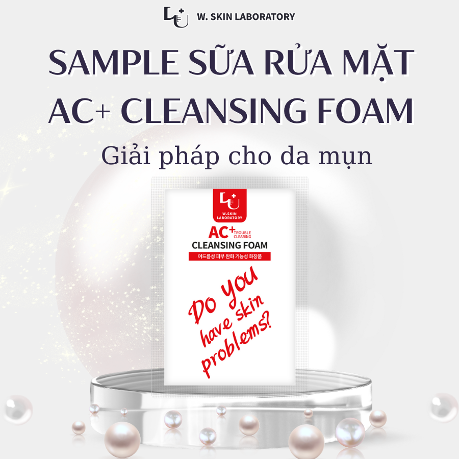 [QUÀ TẶNG] 5 Sample dưỡng da W.SKIN LABORATORY