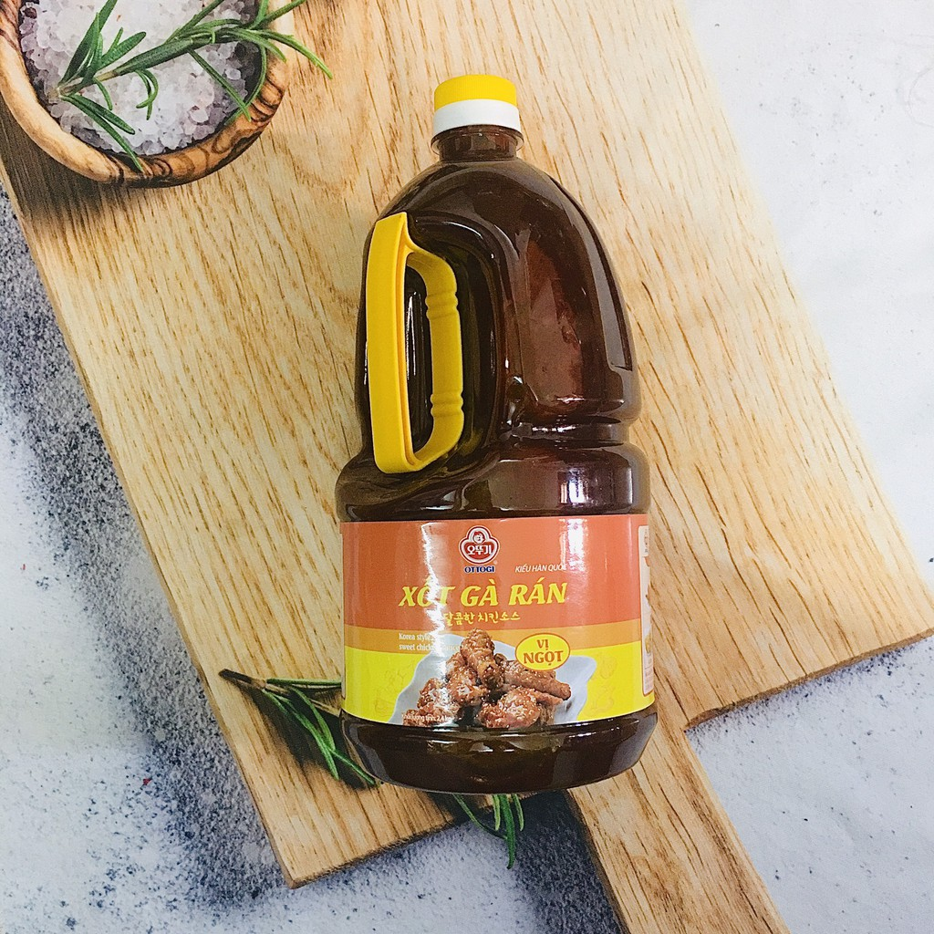 [FREESHIP️] - Sốt Gà Rán Ottogi Chai 2.4KG - Vị Ngọt