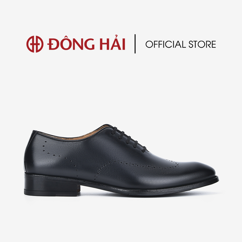 Giày tây nam đông hải oxford da cao cấp wholecut cổ điển - g0616