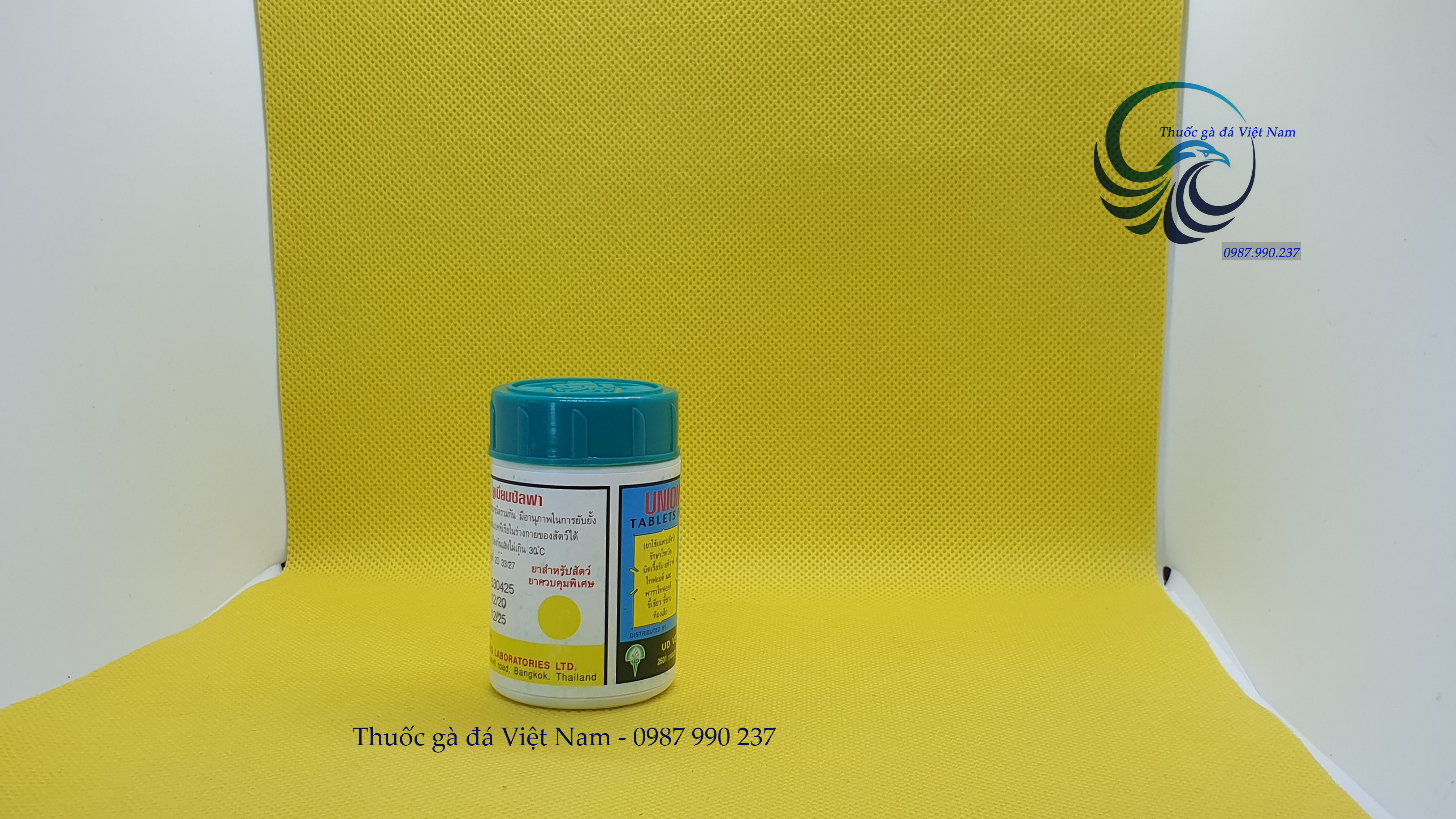 Thuốc đặc trị phân xanh, phân trắng cho gà đá Union Sulfa (loại cao cấp của Thái Lan)