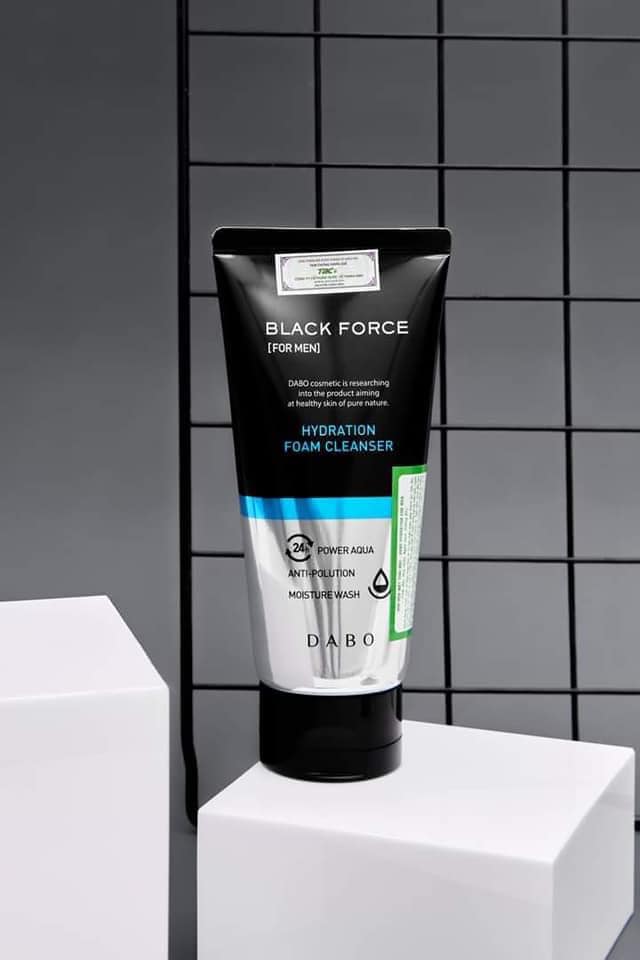 SỮA RỬA MẶT THẢI ĐỘC DABO HYDRATION FOR MEN CHO NAM 120ML