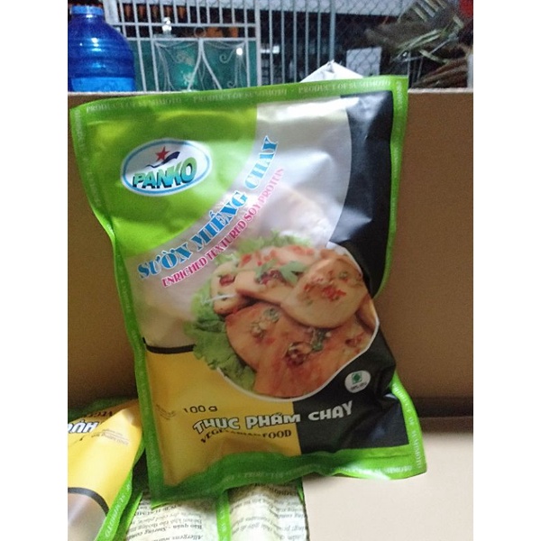 SƯỜN MIẾNG CHAY PANKO ( gói 100gram)