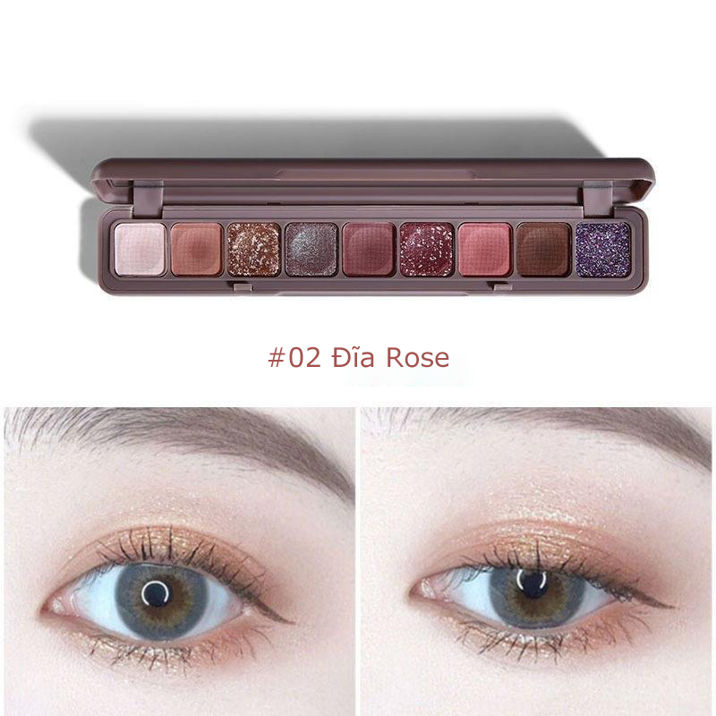 Lameila 9 Color Eyeshadow Palette