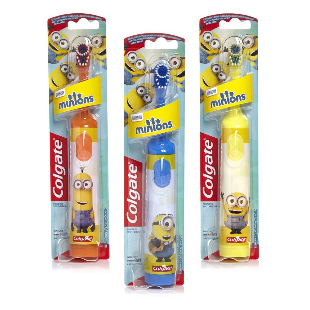 Bàn chải điện colgate cho trẻ trên 3 tuổi bé trai