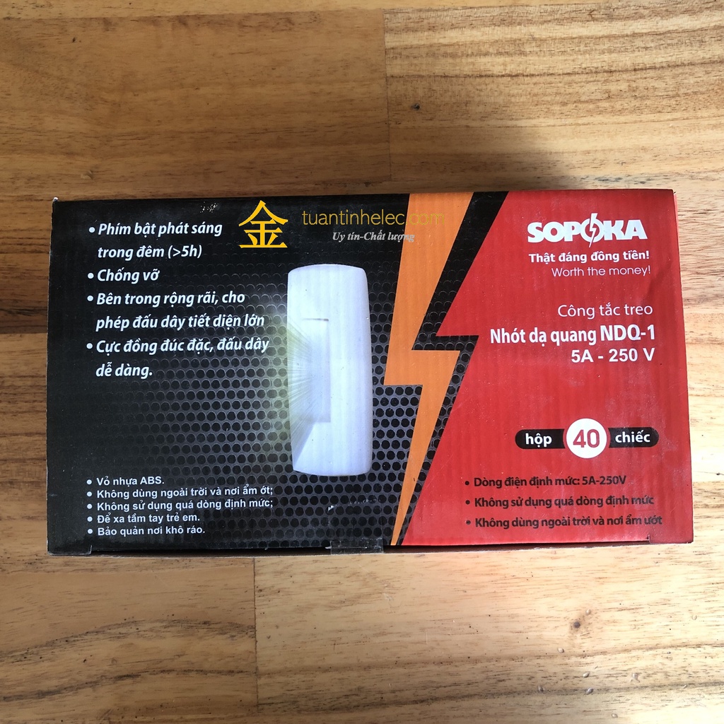 CÔNG TẮC TREO SOPOKA NDQ-1