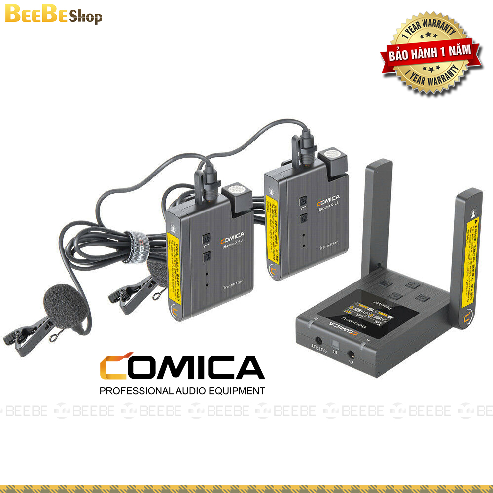 Comica BoomX-U U1 - Multifunction wireless microphone with UHF