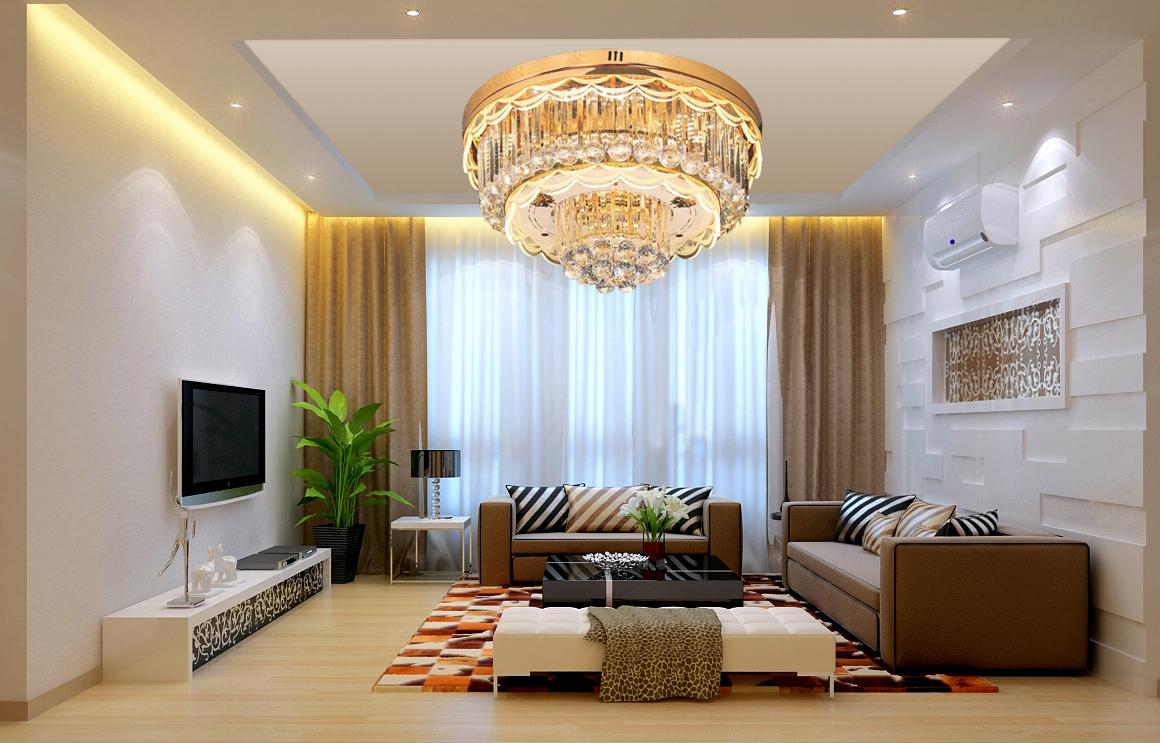 [Trả góp 0%] Đèn mâm ốp trần - pha lê trang trí VKT-NC-9156A