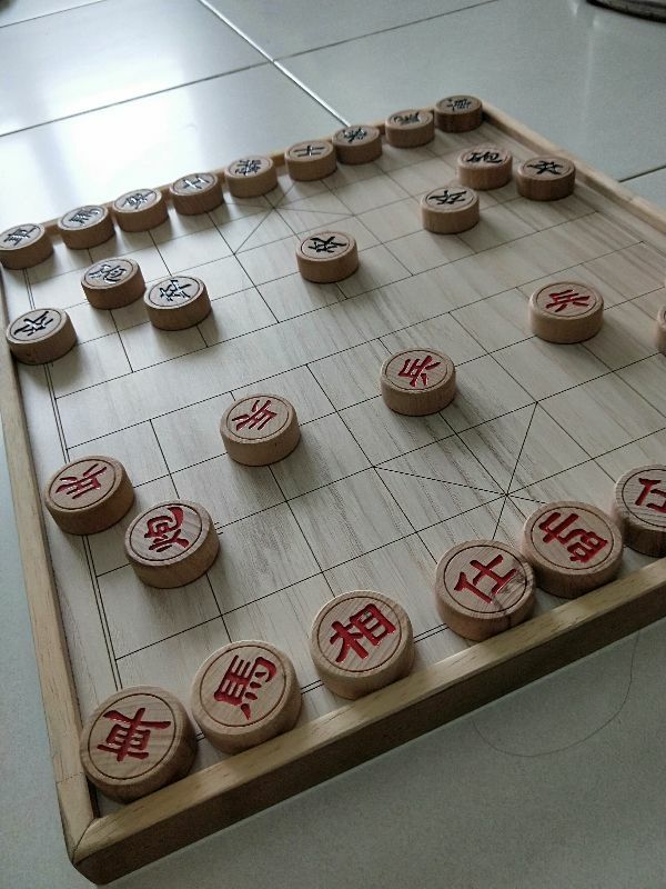 Bàn cờ tướng gỗ sồi