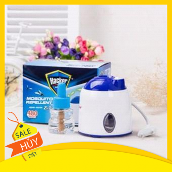 MÁY ĐUỔI MUỖI XÔNG TINH DẦU ( Tặng kèm tinh dầu)
