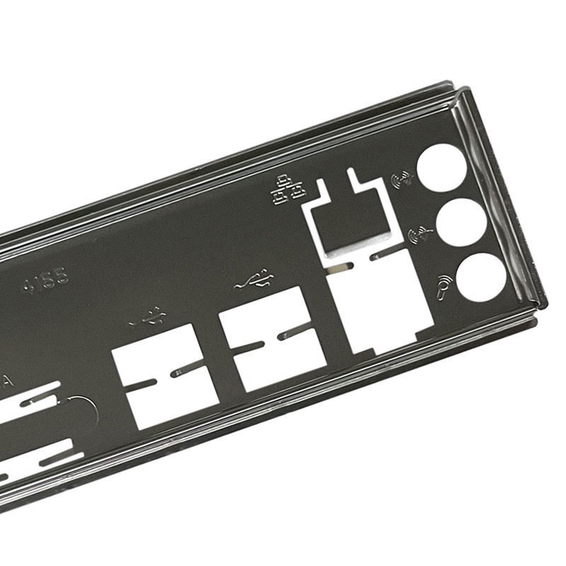 I/O Shield back plate for b250c B75 12usb B75 8usb mining motherboard Io cake chassis bracket