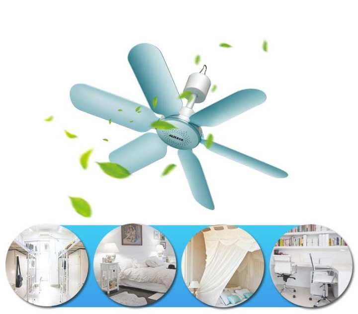 Quạt trần mini 6 cánh siêu mát cho mùa nóng