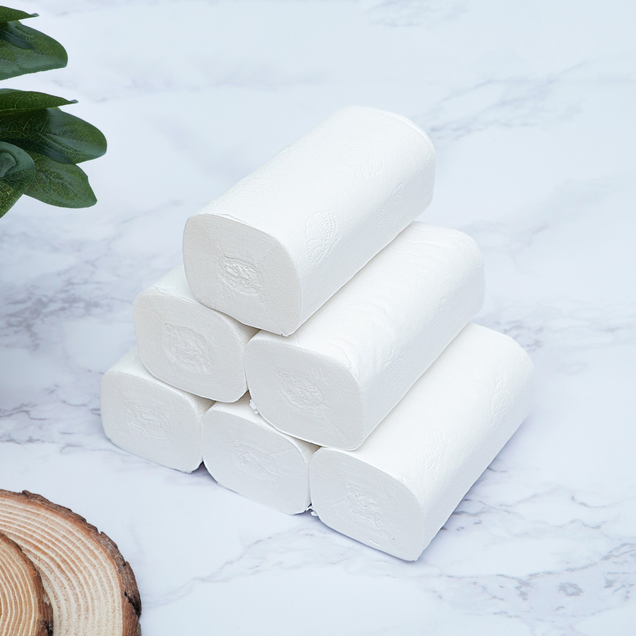 Giấy Vệ Sinh My Lan Gấu Thông 4 Lớp - (36 Cuộn/Xách)