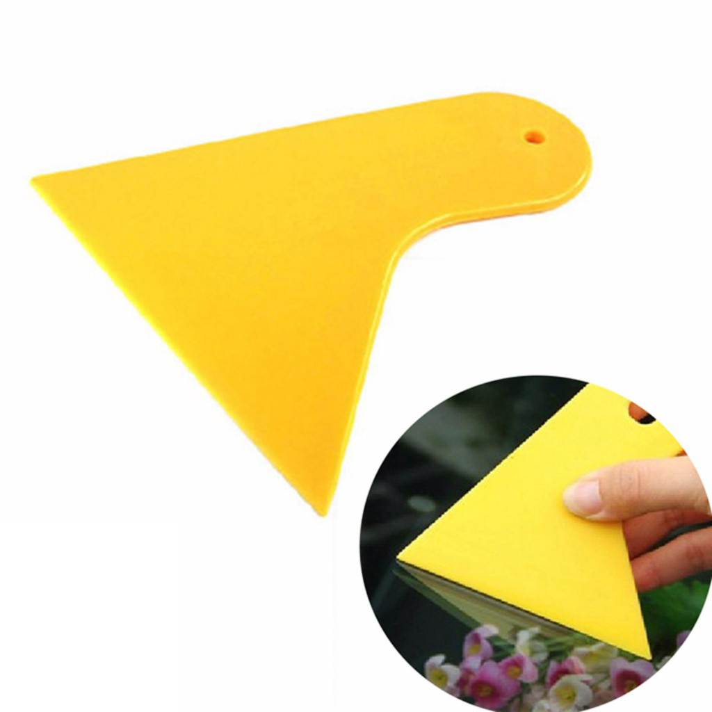 Dụng cụ dán cạo decal - miếng gạt nhựa bọc dán vuốt decal xe hơi ô tô chuyên dụng