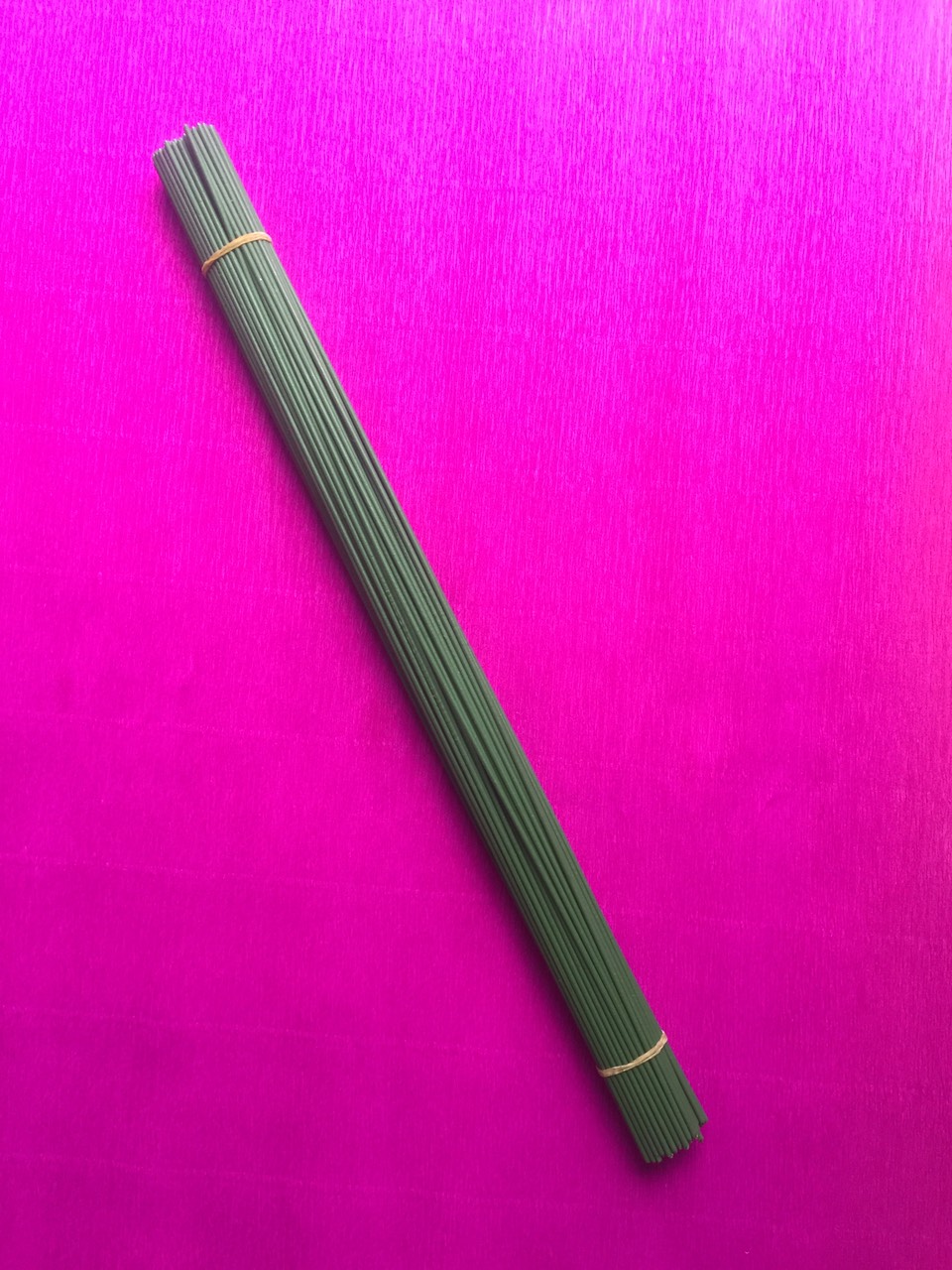 Bộ 100 Que thép que kẽm làm hoa hanmade dài 38cm