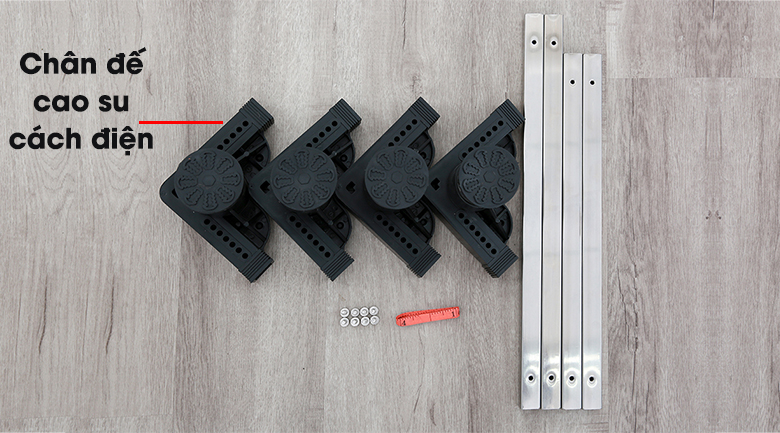 Kệ chân để máy giặt tủ lạnh inox đa năng