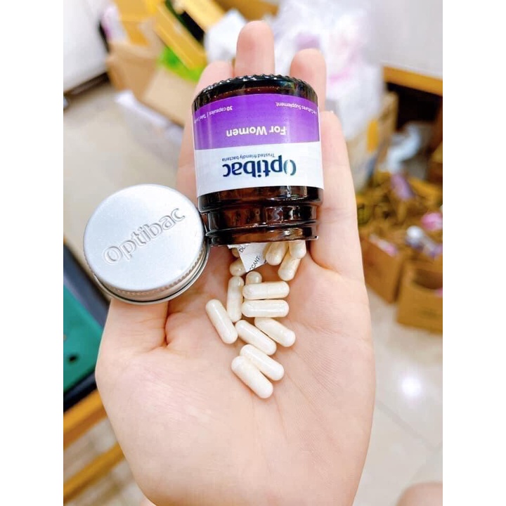 Men vi sinh Optibac tím cho phụ nữ