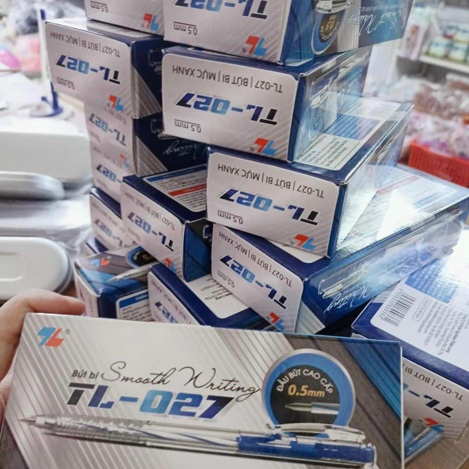 Combo 20 Bút Bi TL 027  Xanh- Đen -VTCS1