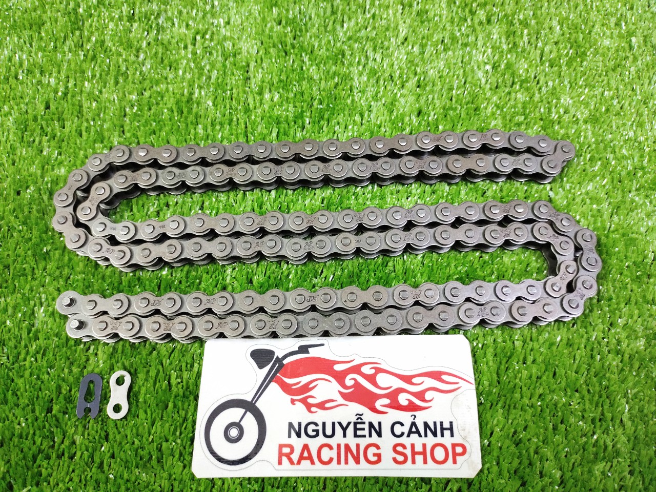 Sên xe máy AP 428-130 mắc AP đen