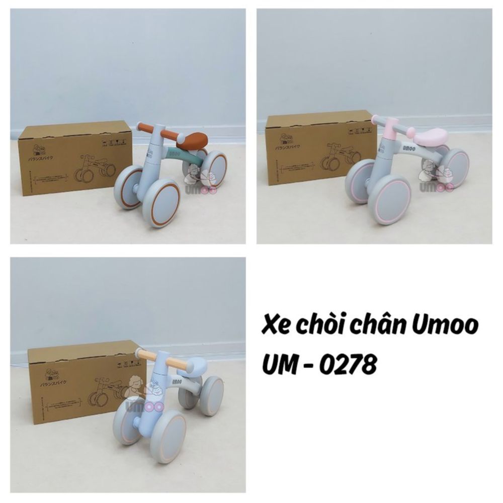 Xe chòi chân Umoo cho bé từ 1-3 tuổi