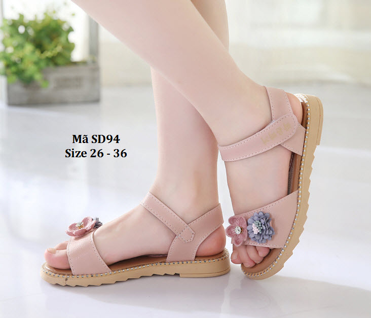 Giày sandal bé gái đi học đi chơi SD94