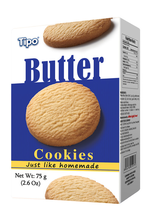 Bánh Tipo cookies Butter 75g