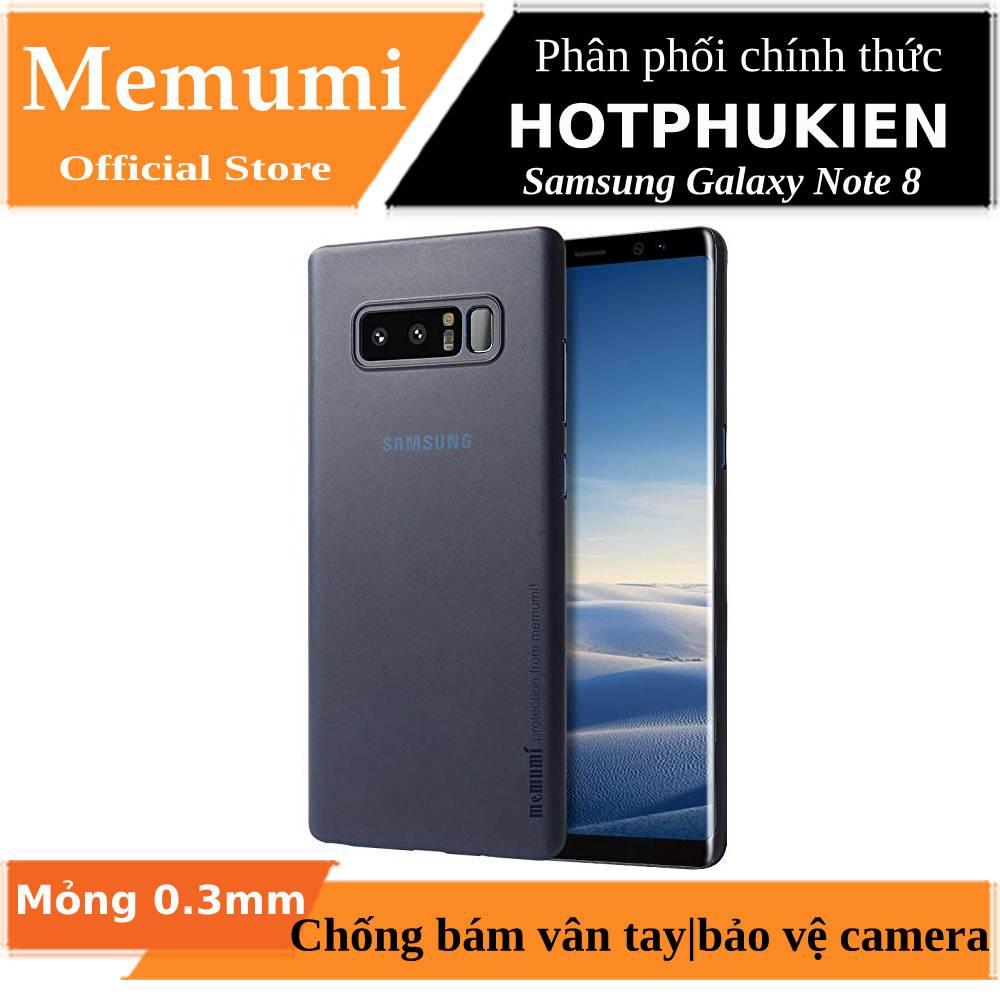 [HCM]Ốp lưng nhám siêu mỏng 0.3mm cho Samsung Galaxy Note 8 hiệu Memumi (Bảo vệ camera chống bám vân tay) - phân phối bởi HotPhuKien