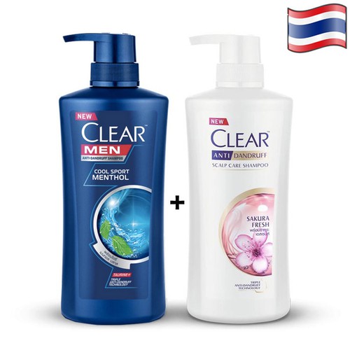 1 dầu gội clear hoa anh đào 400ml vad 1 dầu gội clear men 400ml