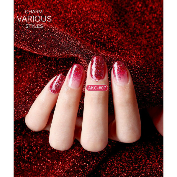 [HCM]Sơn Gel As mã AKC 15ML - Chai đỏ