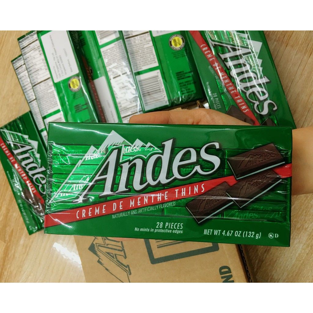 Kẹo Socola Andes Mỹ nổi tiếng 132g