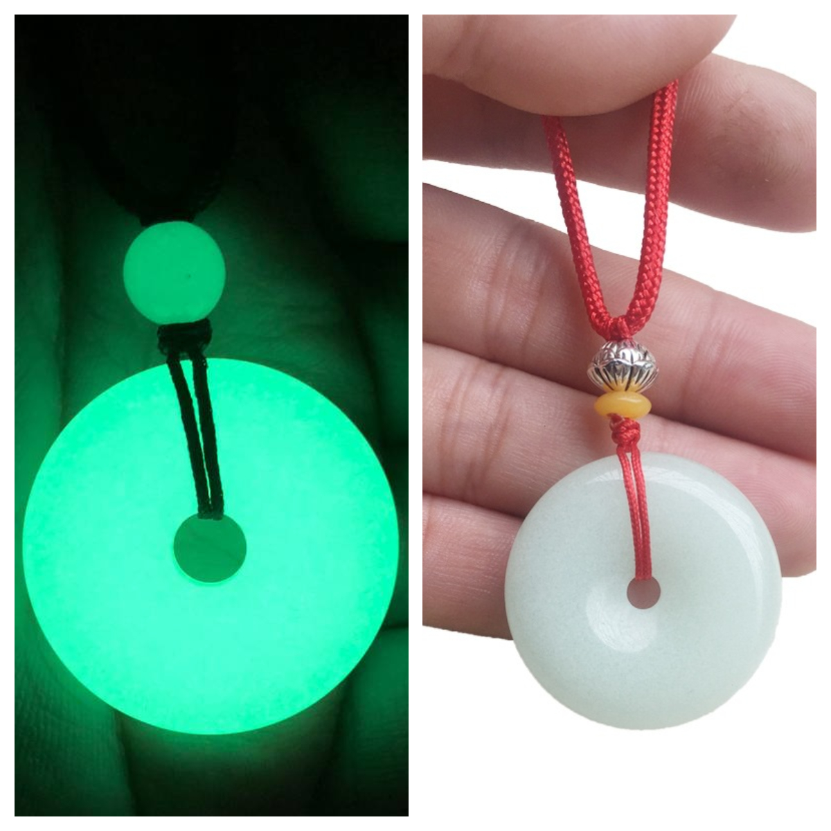 Vòng Cổ Nữ Mặt Trăng Minh Châu  Phát Sáng Trong Đêm VCMINHCHAU04