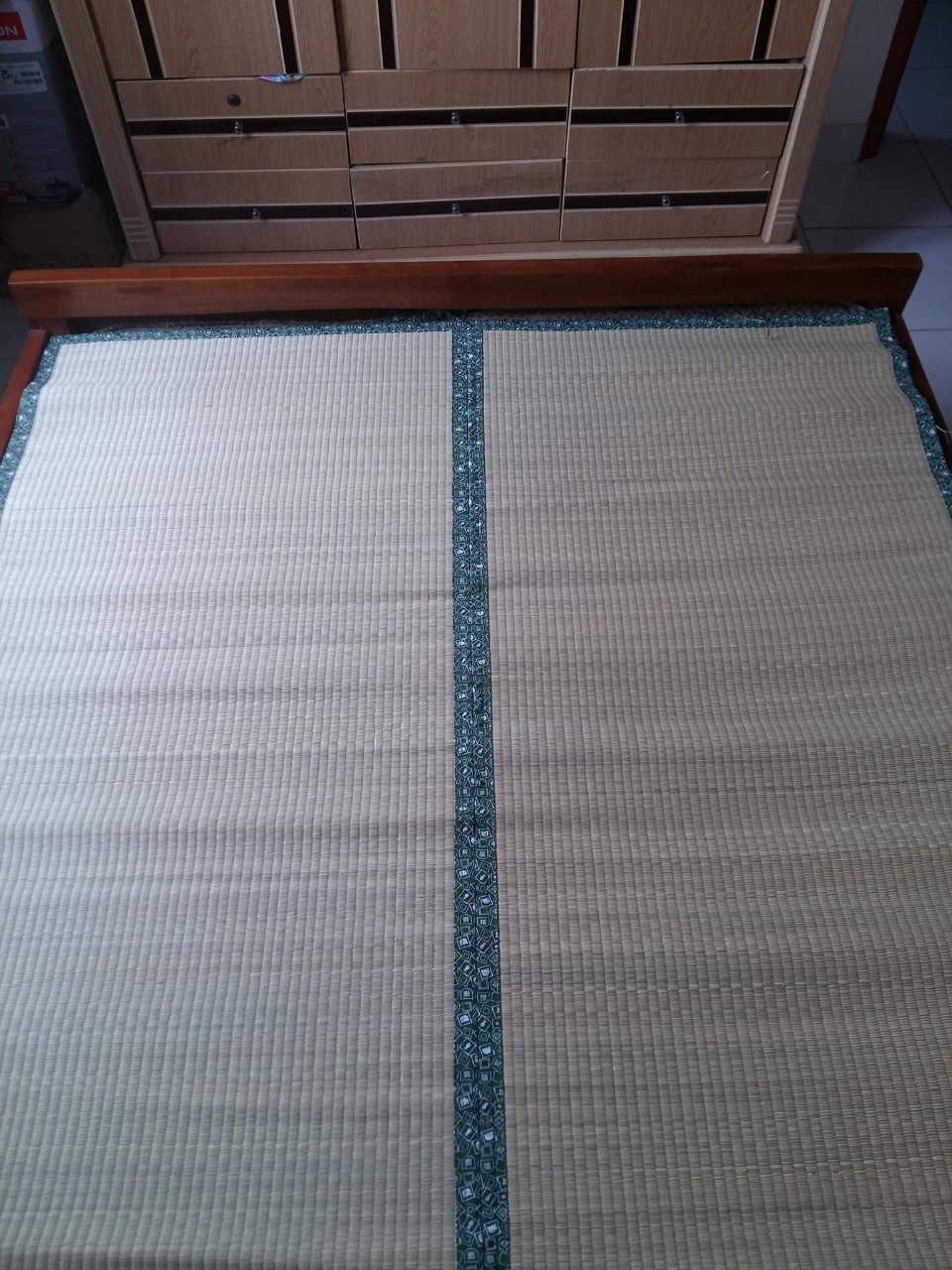 Chiếu Cói xuất nhật 1m2 x 1m9 Cao cấp Tatami