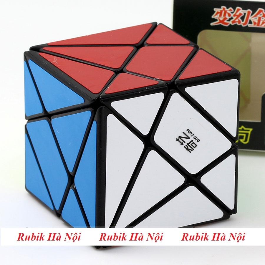 Rubik Axis Qiyi Đen/Stickerless/Jelly