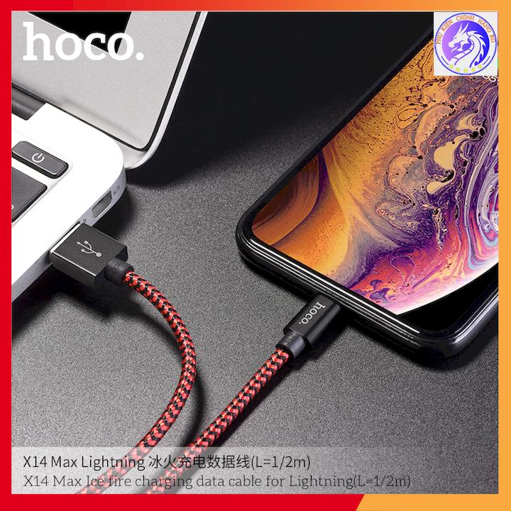 [HCM]CÁP SẠC NHANH X14 MAX TỐC 3.0A DQ DÀI 1M2M