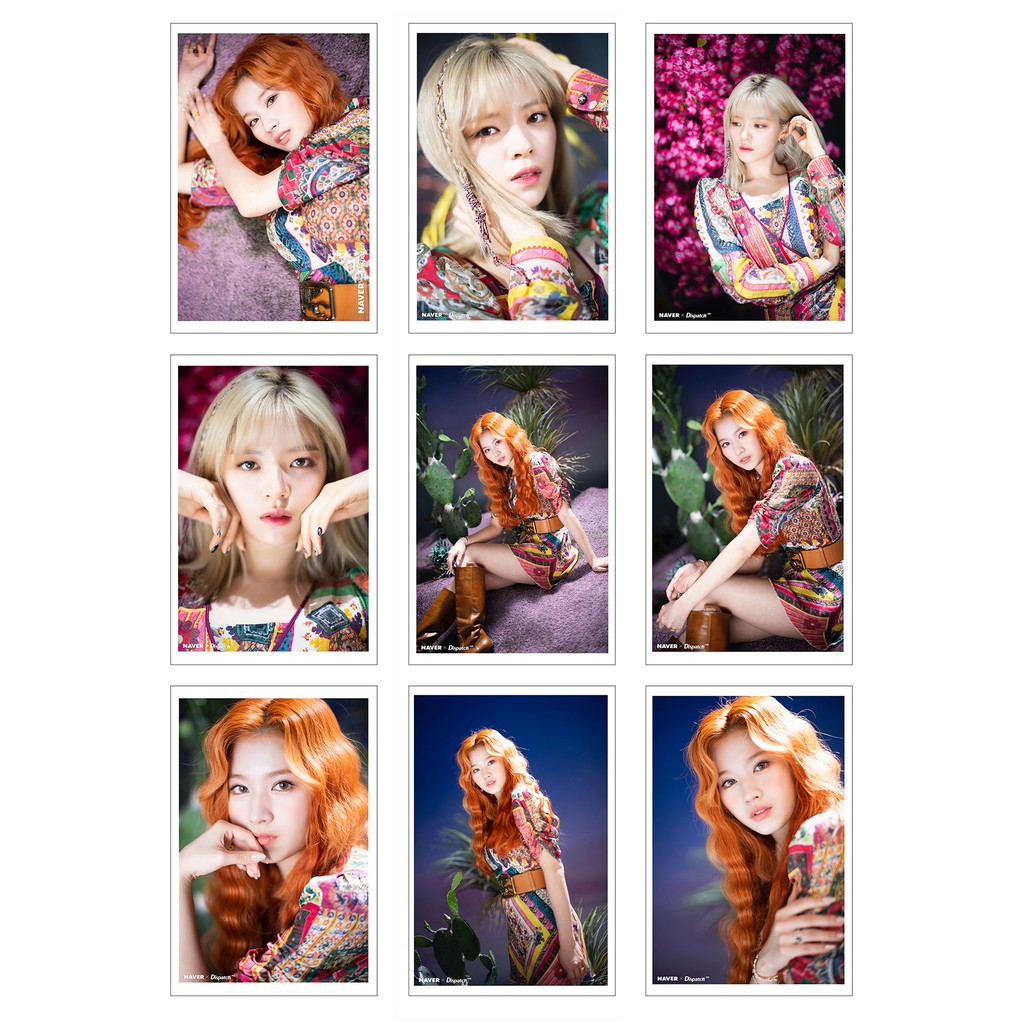 Lomo Card 72 Ảnh TWICE - More and More by naver dispatch