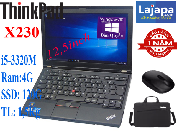 Bảng giá [Trả góp 0%]Lajapa-Lenovo-Thinkpad-x230-Laptop Doanh Nhân - Laptop Nhật Bản nhỏ gọn phù hợp văn phòng cho người hay di chuyển laptop bền bỉ Lenovo ThinkPad X240 có tính thẩm mỹ đơn giản nhưng thanh lịch Phong Vũ
