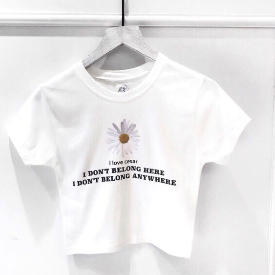 Lan Chi Luxury áo croptop hoa cúc