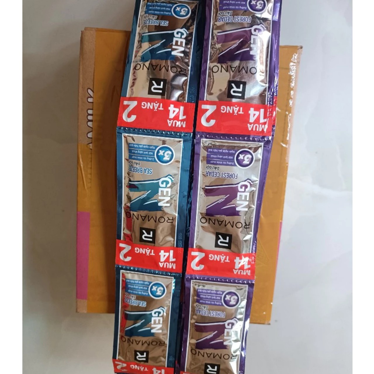 Dây Dầu gội Romano Gen Z dây 16 gói (gói 5g)