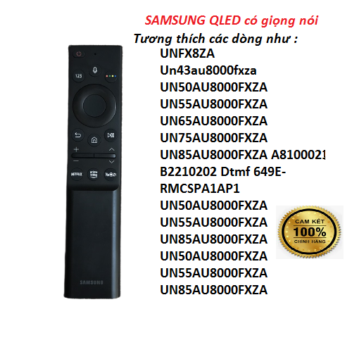 Điều khiển Tivi SAMSUNG 4K Smart Internet