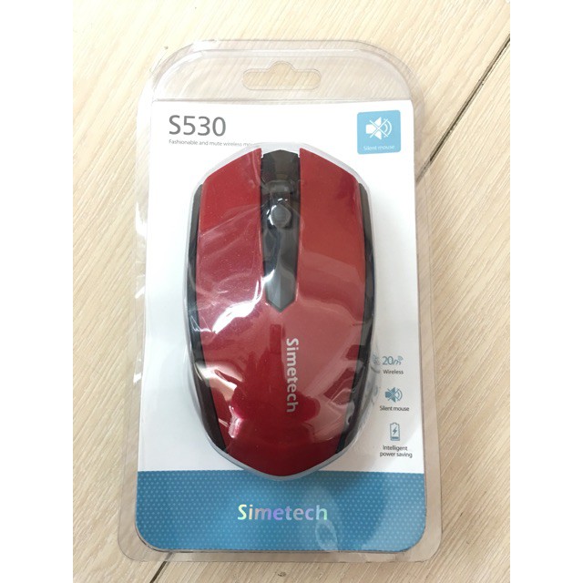 Chuột Không Dây Simetech S530 1500 DPI - BH 1 Năm
