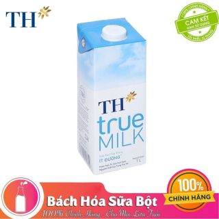 Chính hãng Sữa Tươi Tiệt Trùng TH True Milk Ít Đường 1L Hộp Date mới thumbnail