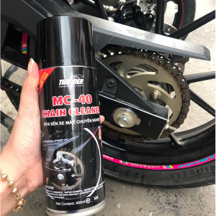 Chai Rửa Sên Vệ Sinh Sên THUNDER MC-40 400ml
