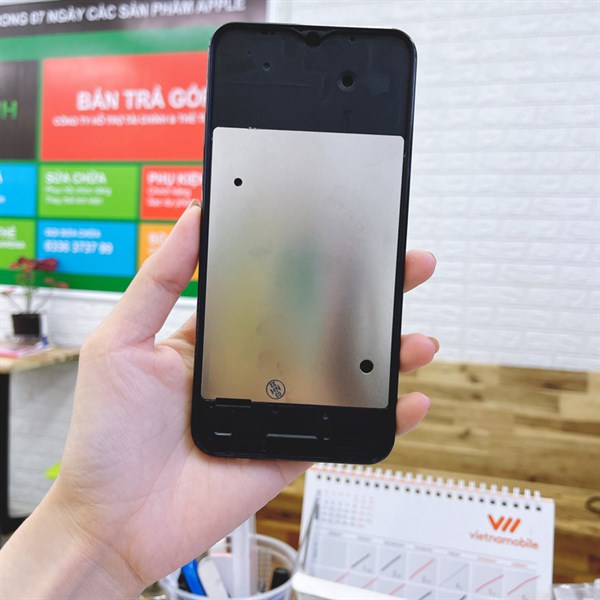 Bộ vỏ Samsung M20 zin nấu máy