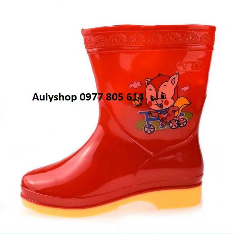 [RẺ VÔ ĐỊCH] Ủng trẻ em size 26-40  ủng đi mưa cho trẻ em