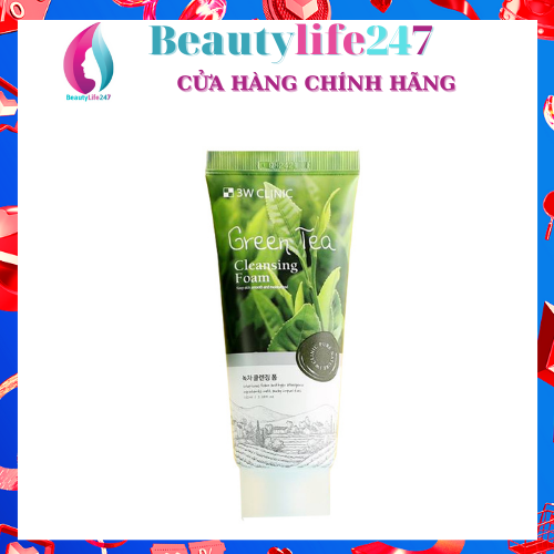[HCM]Sữa rửa mặt 3W Clinic 100ml Hàn Quốc tuýp 100ml