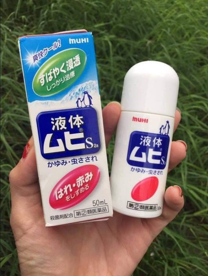 Lăn muỗi và côn trùng cắn đốt Muhi Nhật Bản